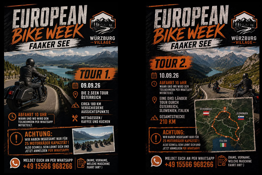 European Bike Week in Faak. G