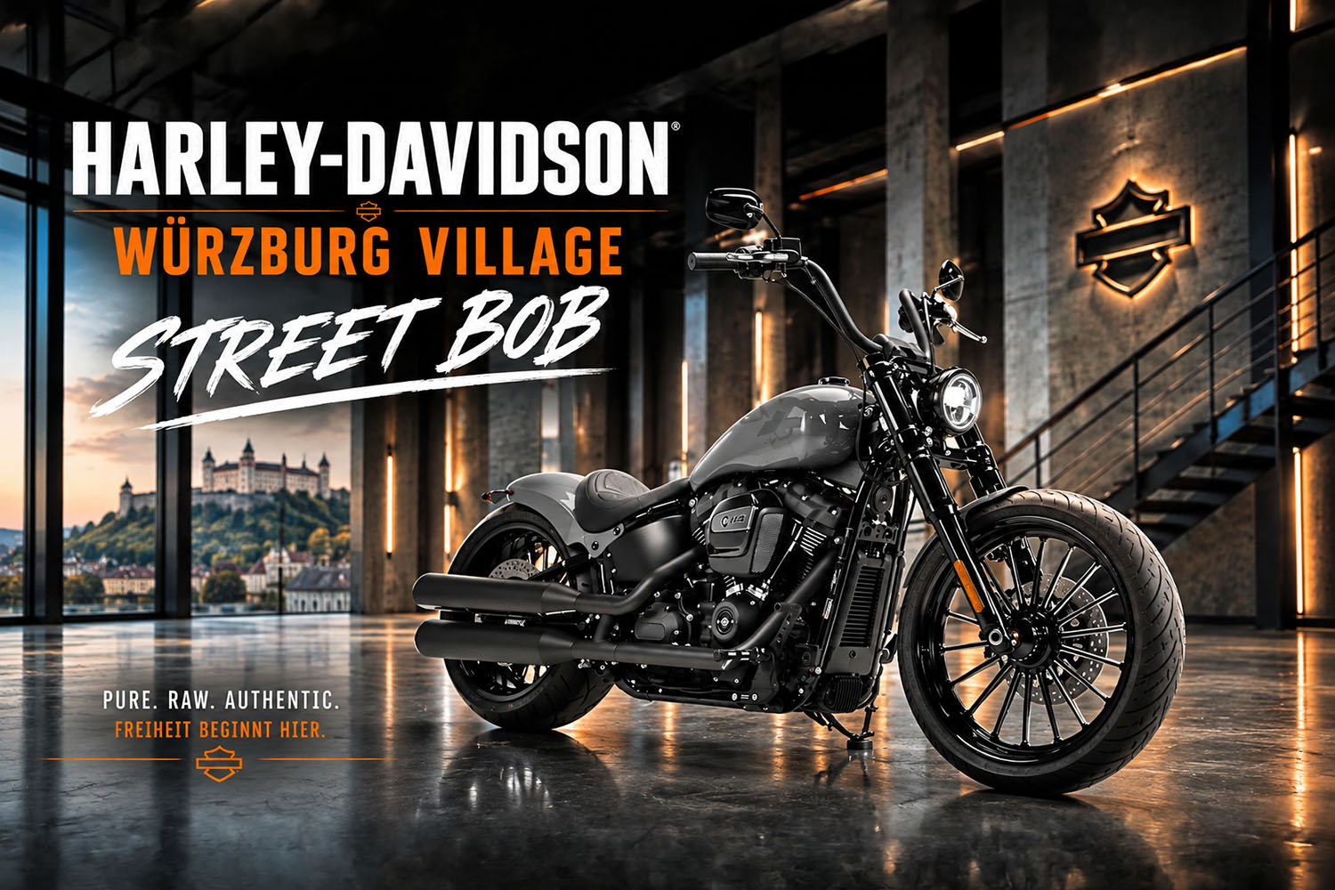 Street Bob Springer Quer 2 KI