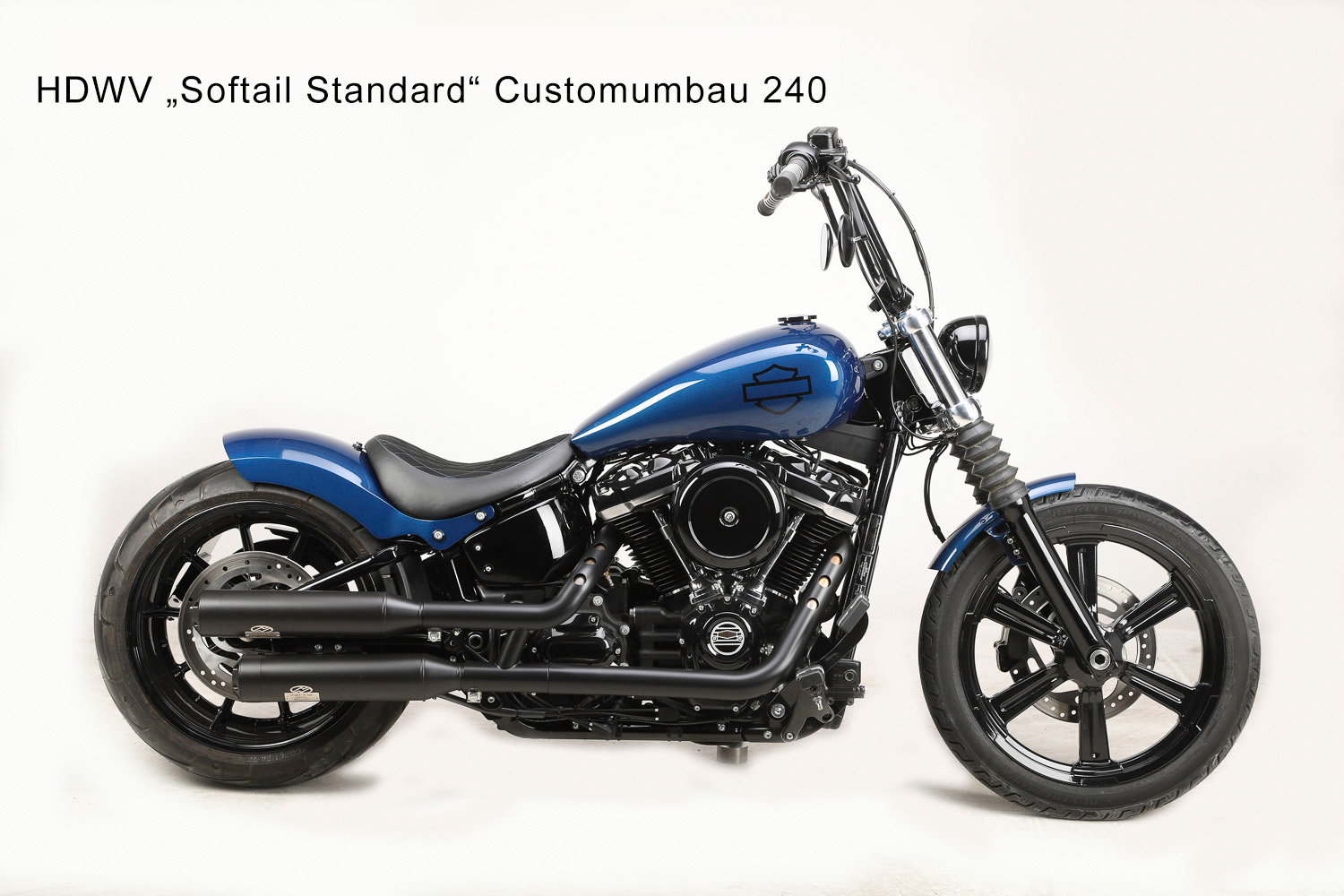 Harley-Davidson Softail Serie 240er Blau